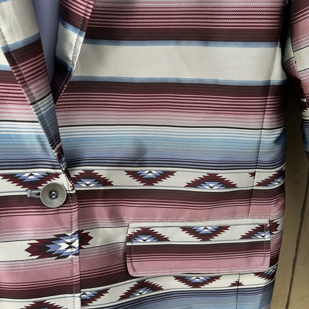 Ariat Multicolor Patterned Blazer - Picture 8 of 10